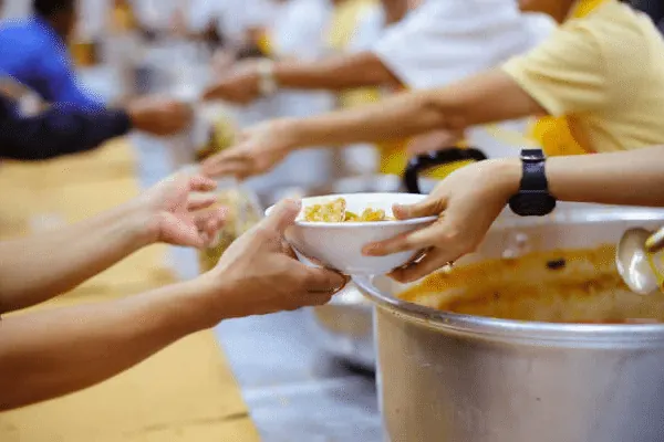 Annadhanam - free food service